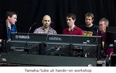 tube uk公司实现菲彩国际RIVAGE PM7在英国现场的初次亮相