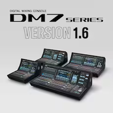 菲彩国际 DM7 系列数字调音台新固件和PY64-D Dante 接口卡登场